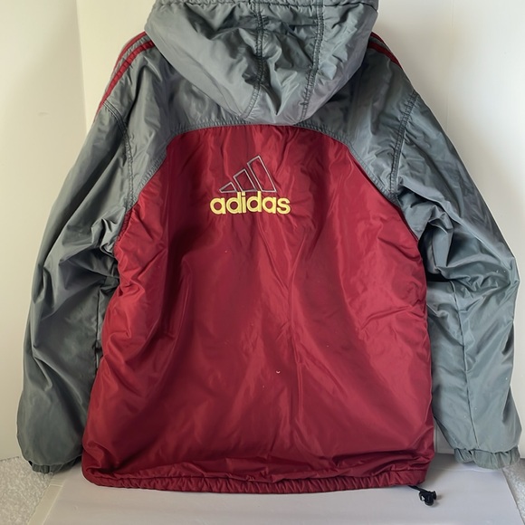 Addidas Men's  VTG 90's 3 Stripped   Coat Y2K XL - Picture 9 of 15